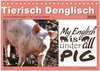 Buchcover Tierisch Denglisch (Tischkalender 2026 DIN A5 quer), CALVENDO Monatskalender