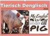 Buchcover Tierisch Denglisch (Wandkalender 2026 DIN A2 quer), CALVENDO Monatskalender