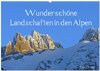 Buchcover Wunderschöne Landschaften in den Alpen (Wandkalender 2026 DIN A2 quer), CALVENDO Monatskalender