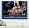 Buchcover Burgen - Geheimnisvolles Mittelalter (hochwertiger Premium Wandkalender 2026 DIN A2 quer), Kunstdruck in Hochglanz