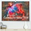 Buchcover Galaktische Nebel (hochwertiger Premium Wandkalender 2026 DIN A2 quer), Kunstdruck in Hochglanz