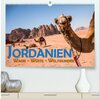 Buchcover Jordanien - Wadis - Wüste - Weltwunder (hochwertiger Premium Wandkalender 2026 DIN A2 quer), Kunstdruck in Hochglanz