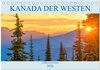 Buchcover Kanada der Westen (Tischkalender 2026 DIN A5 quer), CALVENDO Monatskalender