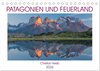 Buchcover Patagonien und Feuerland (Tischkalender 2026 DIN A5 quer), CALVENDO Monatskalender