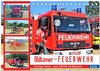 Buchcover Oldtimer-FEUERWEHR (Tischkalender 2026 DIN A5 quer), CALVENDO Monatskalender