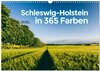 Buchcover Schleswig-Holstein in 365 Farben (Wandkalender 2026 DIN A3 quer), CALVENDO Monatskalender