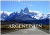Buchcover Argentinien - Von Iguazu bis Feuerland (Tischkalender 2026 DIN A5 quer), CALVENDO Monatskalender