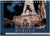 Buchcover Burgen - Geheimnisvolles Mittelalter (Tischkalender 2026 DIN A5 quer), CALVENDO Monatskalender