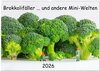 Buchcover Brokkolifäller ... und andere Mini-Welten (Wandkalender 2026 DIN A2 quer), CALVENDO Monatskalender