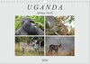 Buchcover Afrikas Perle Uganda (Wandkalender 2026 DIN A4 quer), CALVENDO Monatskalender