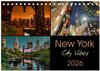 Buchcover New York City Vibes (Tischkalender 2026 DIN A5 quer), CALVENDO Monatskalender