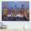 Buchcover Skylines weltweit (hochwertiger Premium Wandkalender 2026 DIN A2 quer), Kunstdruck in Hochglanz