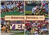 Buchcover American Football - athletisch und riskant (Tischkalender 2026 DIN A5 quer), CALVENDO Monatskalender