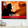 Buchcover Die Feuerwehr. U.S. Firefighter im Einsatz (hochwertiger Premium Wandkalender 2026 DIN A2 quer), Kunstdruck in Hochglanz