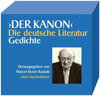 Buchcover Der Kanon. Die deutsche Literatur. Gedichte