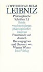 Buchcover Philosophische Schriften
