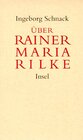 Buchcover Über Rainer Maria Rilke