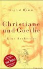 Buchcover Christiane und Goethe