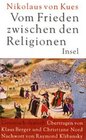 Buchcover Vom Frieden zwischen den Religionen