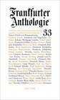 Buchcover Frankfurter Anthologie. Gedichte und Interpretationen