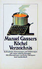 Buchcover Köchel-Verzeichnis