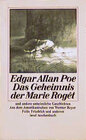 Buchcover Das Geheimnis der Marie Rogêt und andere Erzählungen