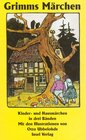 Buchcover Kinder- und Hausmärchen, gesammelt durch die Brüder Grimm. In drei Bänden