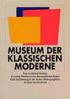 Buchcover Museum der klassischen Moderne