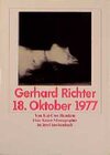 Buchcover Gerhard Richter 18. Oktober 1977