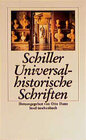 Buchcover Universalhistorische Schriften