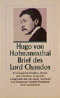 Buchcover Brief des Lord Chandos