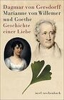 Buchcover Marianne von Willemer und Goethe