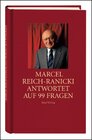Buchcover Marcel Reich-Ranicki antwortet auf 99 Fragen