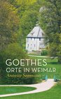 Buchcover Goethes Orte in Weimar