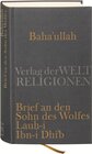 Buchcover Baha'u'llah, Brief an den Sohn des Wolfes
