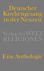 Buchcover Deutscher Kirchengesang in der Neuzeit