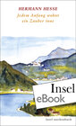 Buchcover Jedem Anfang wohnt ein Zauber inne
