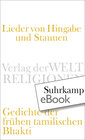 Buchcover Lieder von Hingabe und Staunen