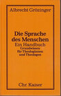 Buchcover Die Sprache des Menschen