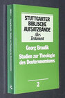 Buchcover Studien zur Theologie des Deuteronomiums