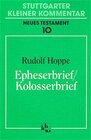 Buchcover Epheserbrief /Kolosserbrief