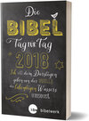 Buchcover Die Bibel Tag für Tag 2018 / Für junge Christen / "Chalk Lettering"