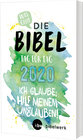 Buchcover Was geht Die Bibel Tag für Tag 2020