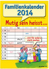 Buchcover Der Familienkalender 2014