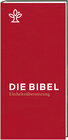 Buchcover Die Bibel. Taschenausgabe rot mit Reißverschluss.