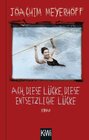 Buchcover Ach, diese Lücke, diese entsetzliche Lücke