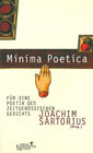 Buchcover Minima Poetica