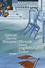 Buchcover Chronik eines angekündigten Todes