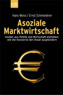 Buchcover Asoziale Marktwirtschaft