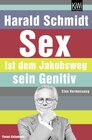 Buchcover Sex ist dem Jakobsweg sein Genitiv